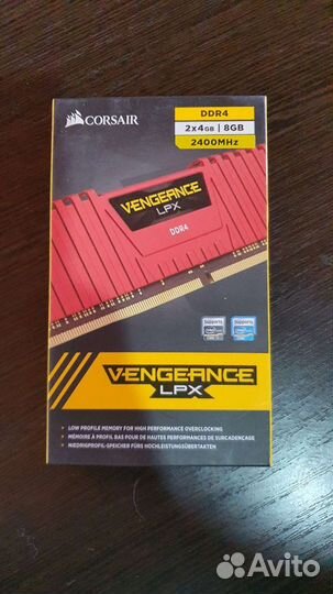 Оперативная память Corsair Vengeance LPX 8 гб