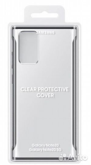 Чехол Samsung Note 20 original - Clear Protective