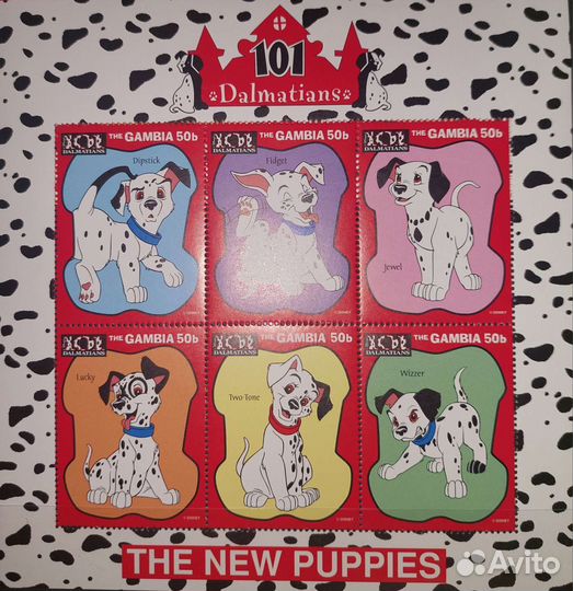 Почтовые марки Дисней 2