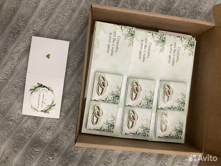 Свадебные бонбоньерки