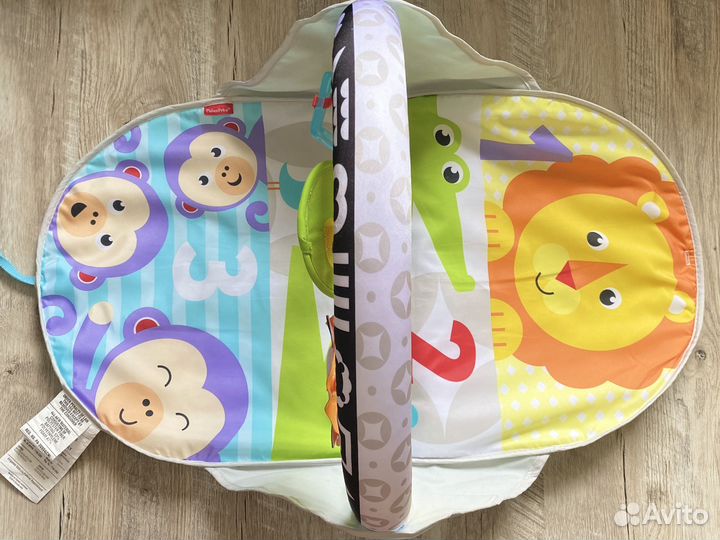 Развивающий коврик fisher price 2 в 1 (0+)