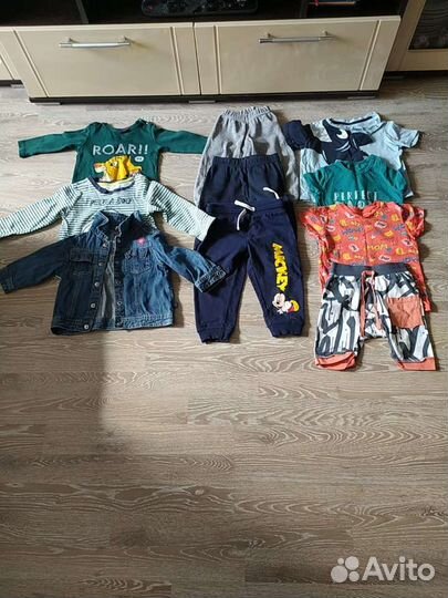Вещи пакетом на мальчика 1-2 года