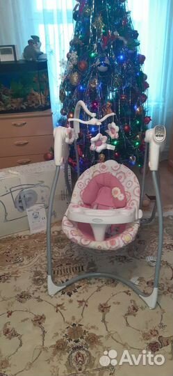 Электронные электрические качели graco