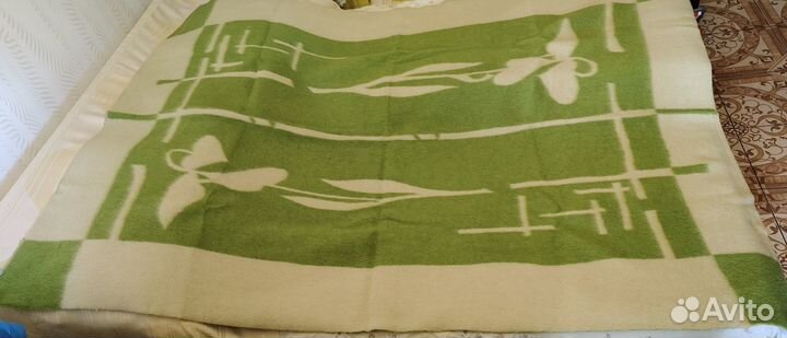 Одеяла шерстяные верблюжьи СССР. Новые/3шт