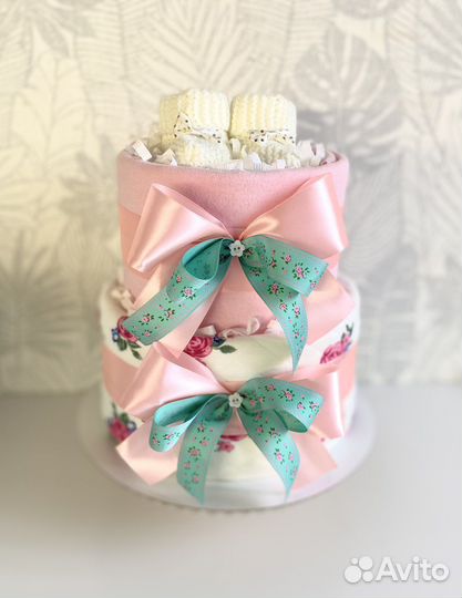 Торт из подгузников