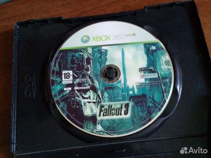 Продажа,обмен диска fallout 3 для xbox 360