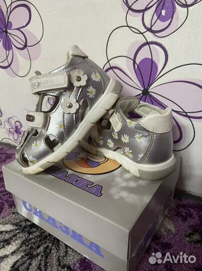 Босоножки для девочки 22 размер