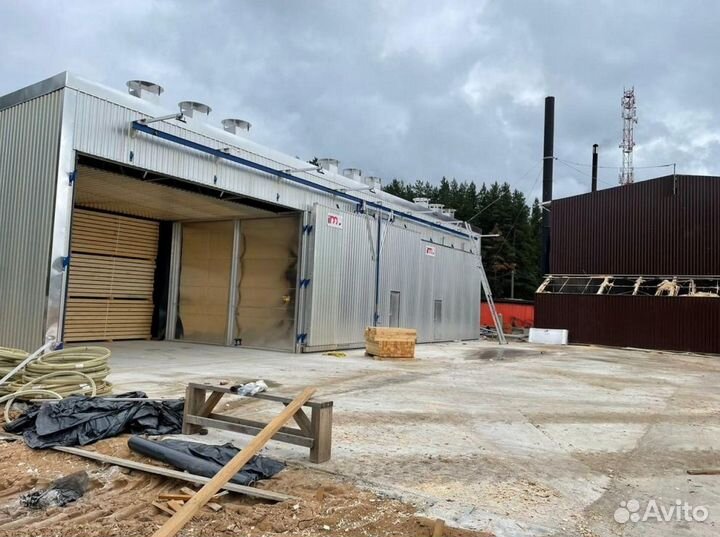 Сушильная камера для древесины 30-120м3