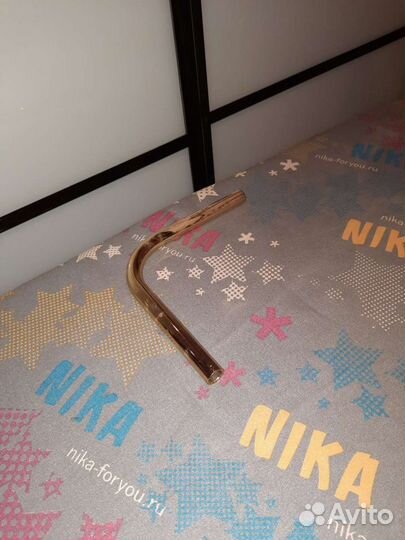 Релинг угол латунь под золото