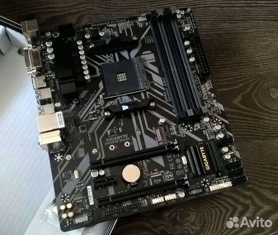 Материнская плата gigabyte B450M H купить в Москве | Электроника | Авито