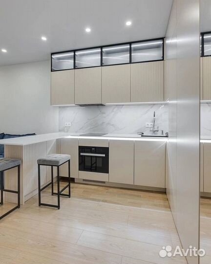 Кухня с подсветкой на заказ