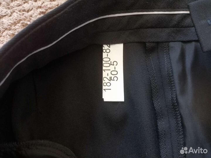 Брюки черные