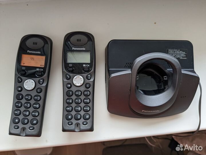 Беспроводные dect-телефоны Panasonic и база