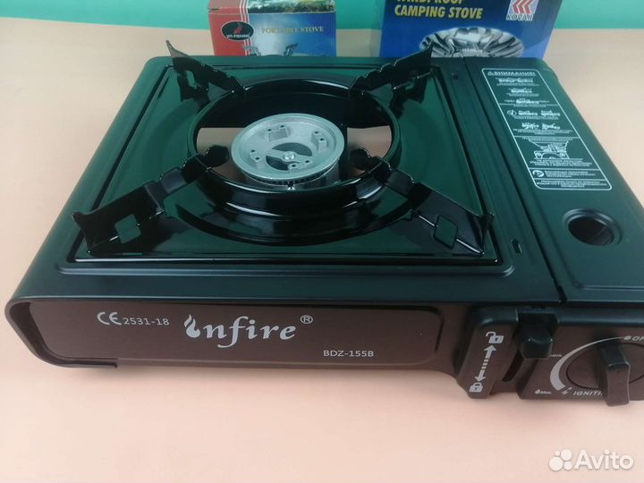 Плитка газовая туристическая