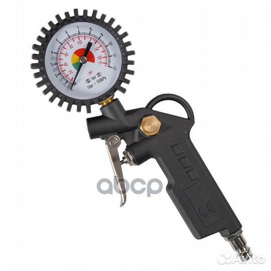Пистолет для накачки шин С манометром 12 бар AT