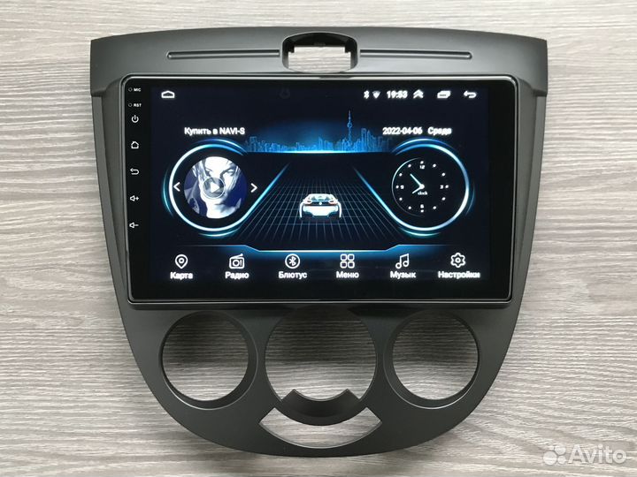 Магнитола 2DIN на Chevrolet Lacetti Android