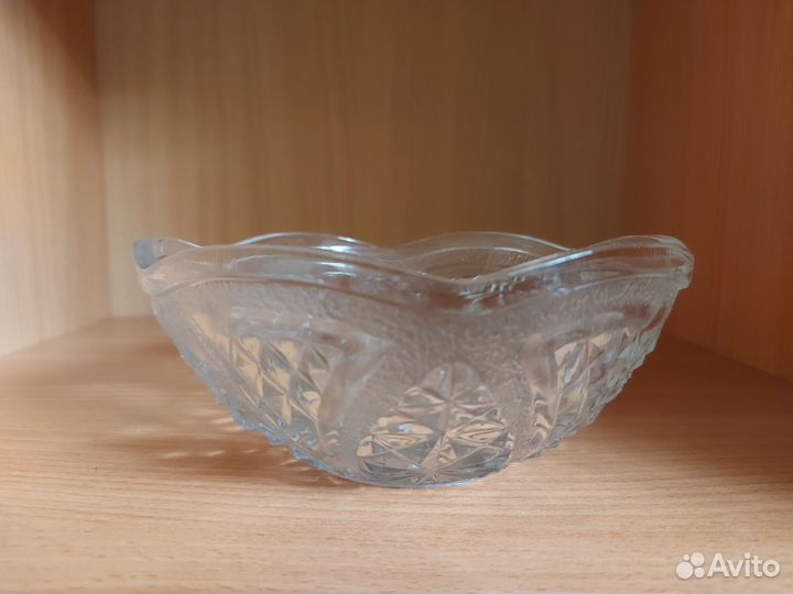 Хрустальные садатники и менажница