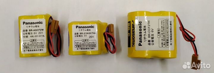 Panasonic br-2/3agct4A 6V литиевая батарея fanuc