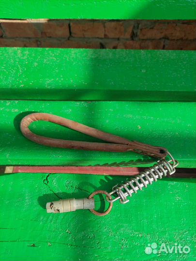 Поводок короткий с пружиной