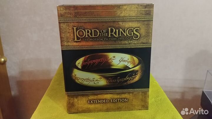 Властелин колец blu ray расширенная версия зона A