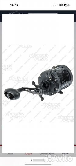 Рыболовные катушка и спиннинг для троллинга