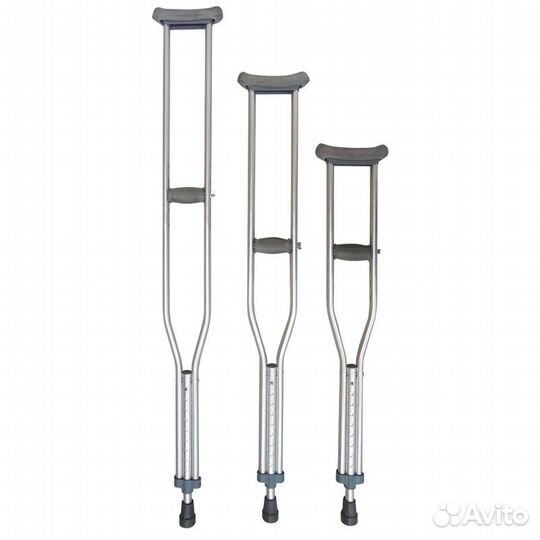 Костыли подмышечные детские, взрослые, регулируем