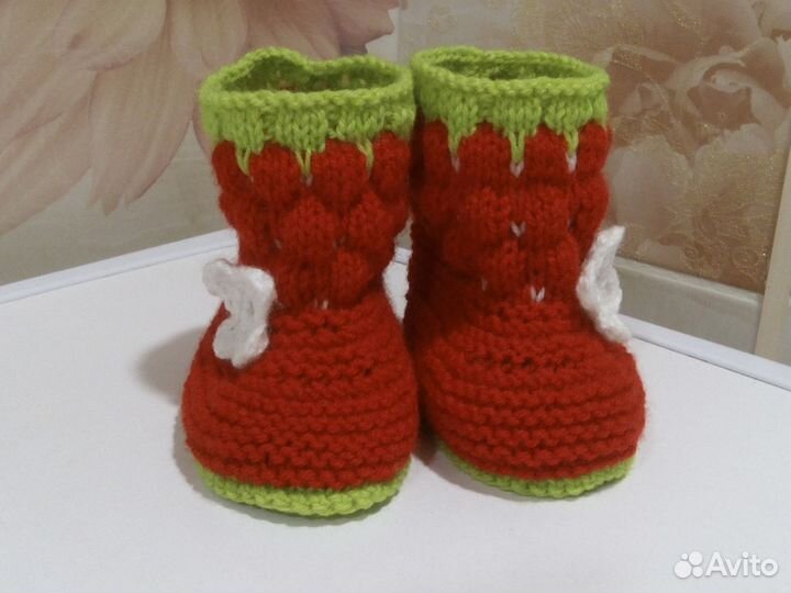 Пинетки и царапки для малышей