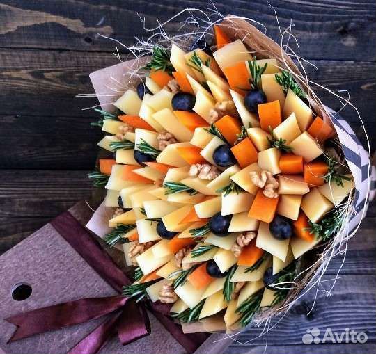 Букет из сыра