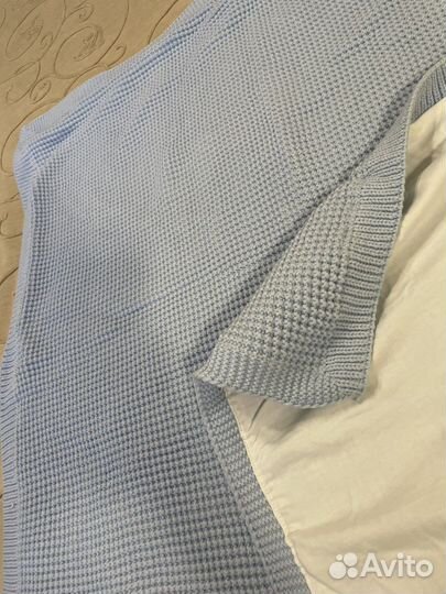 Плед детский вязаный