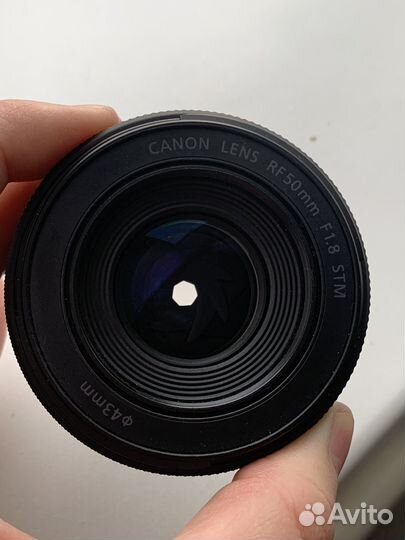Объектив canon 50mm 1 8 RF