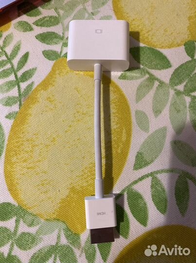 Переходник hdmi DVI apple