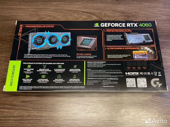 RTX 4060 8GB gigabyte eagle