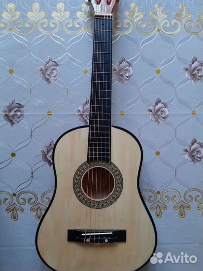 Гитара классическая детская новая 1/4 76см