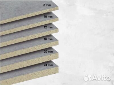 Цементно-стружечная плита 10 мм