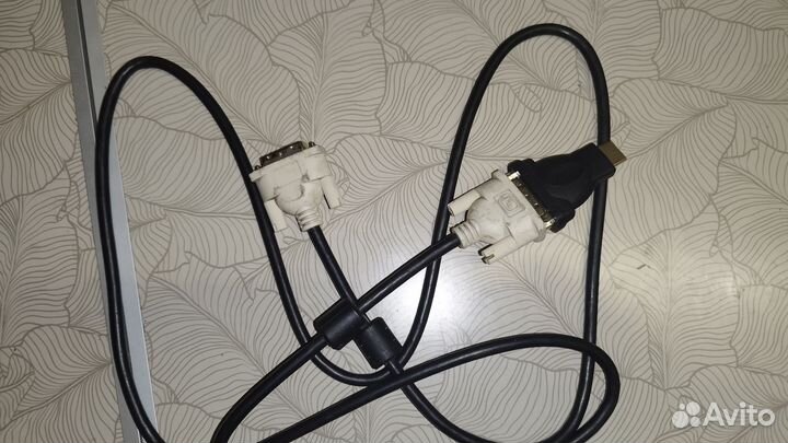 Кабель hdmi dvi