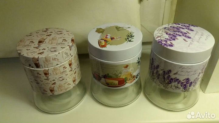 Банки для хранения продуктов