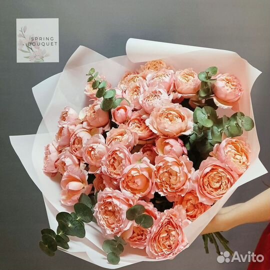 101 роза Цветы