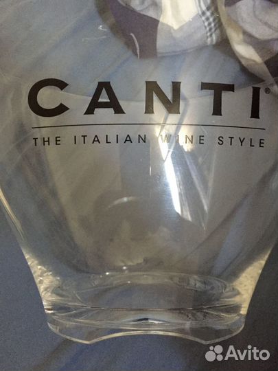 Ваза/Сосуд Кьянти для дизайна или Льда, Икры, Шамп