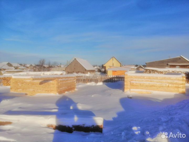 Срубы бани, Дома из зимнего леса