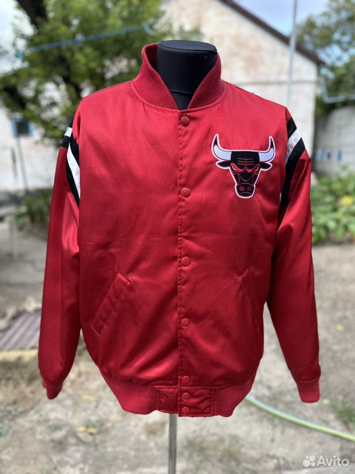 Бомбер XL Chicago Bulls Оригинал б/у