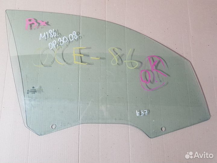 Стекло переднее правое Bmw 1-Series E87 N52B30A