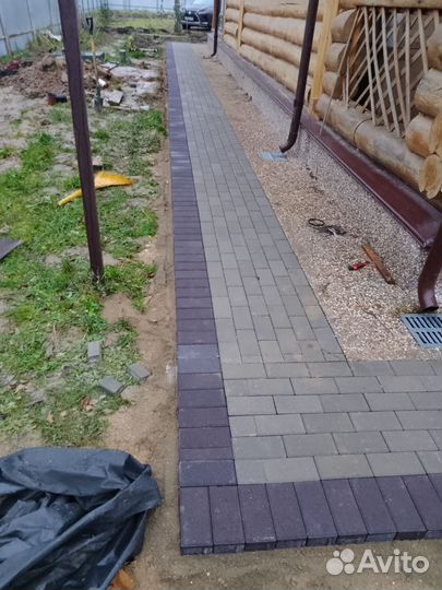 Укладка тротуарной плитки под ключ
