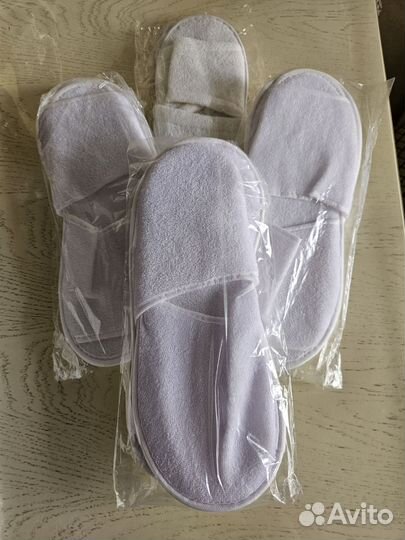 Тапочки одноразовые махровые