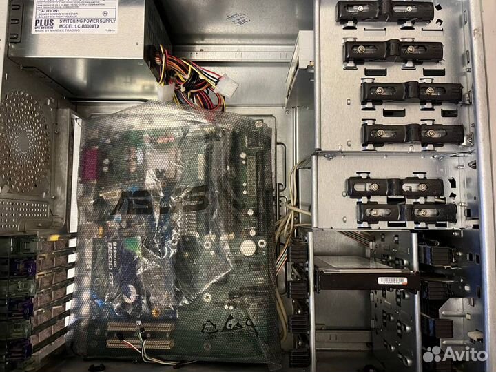 Толстостенный компьютерный корпус и железо