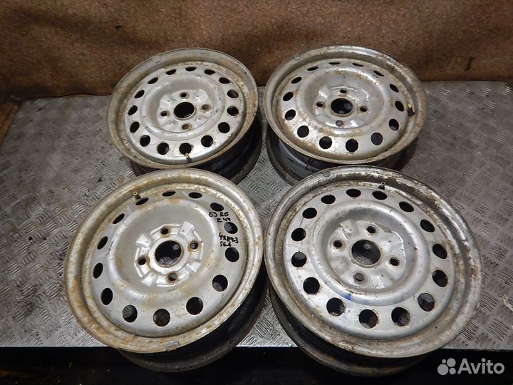 Комплект дисков стальных R15 4*114,3 j6,0 ET44 DIA