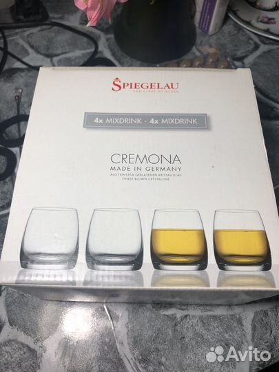 Бокалы для виски Spiegelau набор 4 шт новый