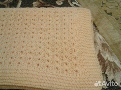 Детский плед ручной работы