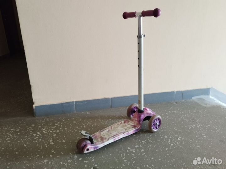 Самокат детский трехколесный 3 - 6 лет
