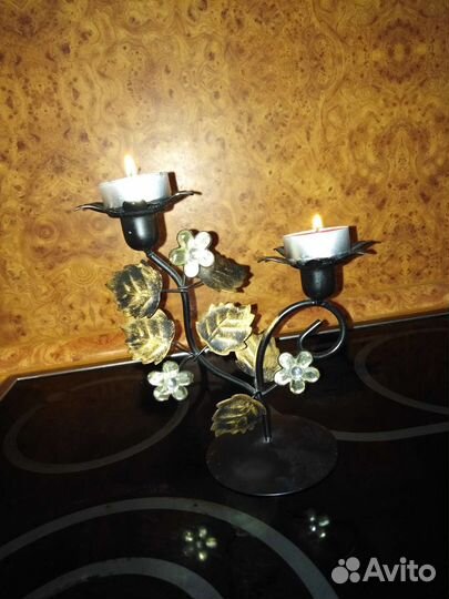 Подсвечник бронза СССР