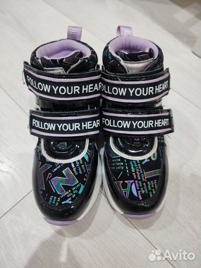 Ботинки для девочки демисезонные р. 29